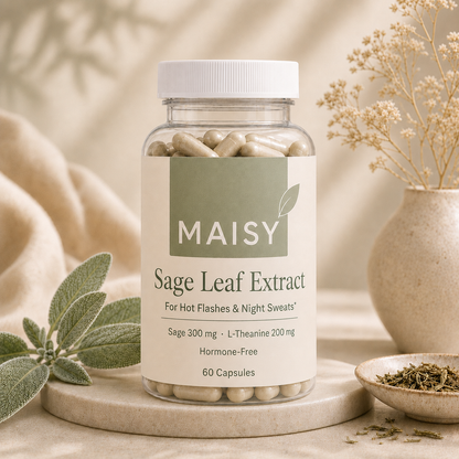 Maisy Sage Leaf Extract for Hot Flashes & Night Sweats*