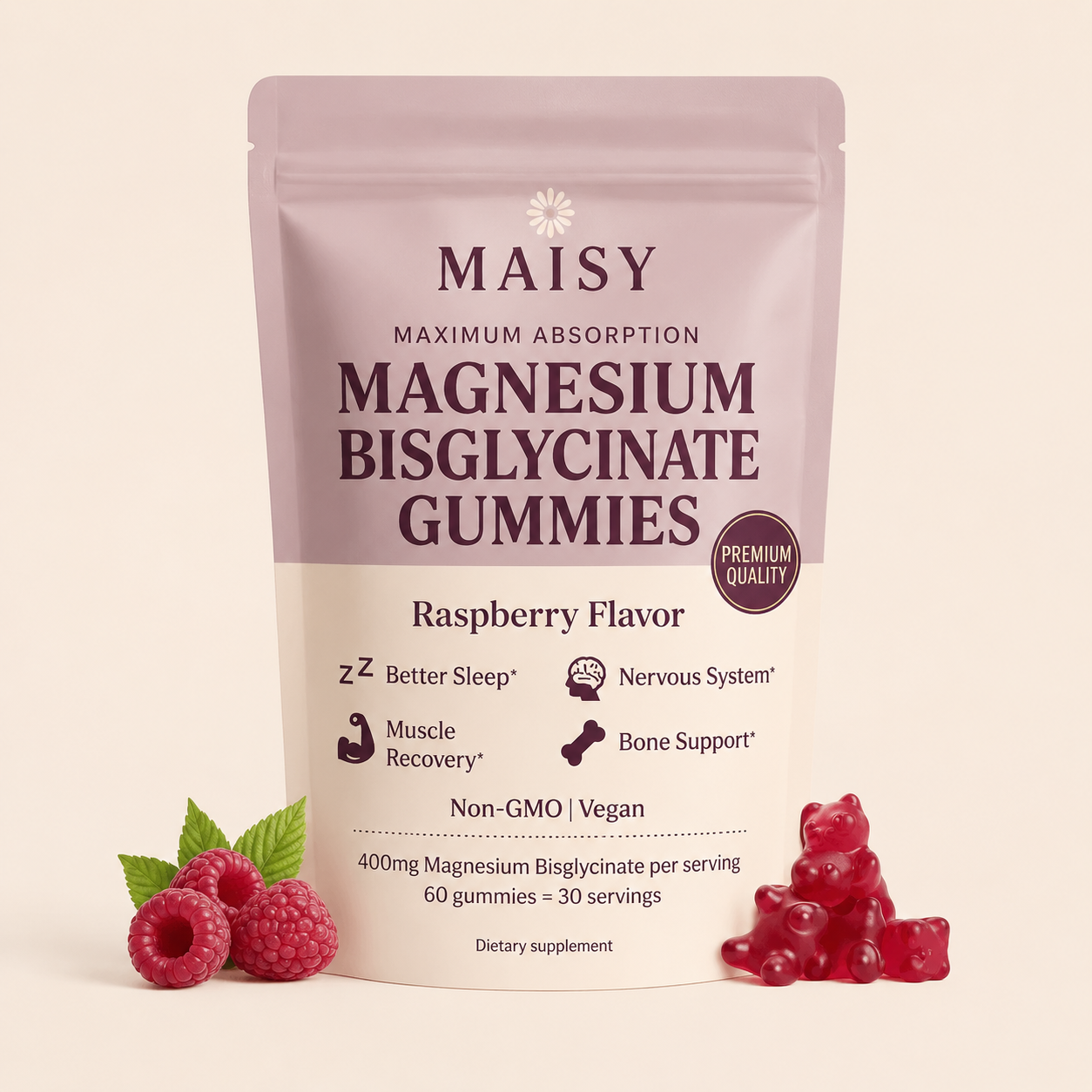 Maisy Magnesium Glycinate (Free Gift)